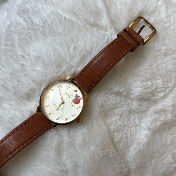 Kate Spade “Wild One” Fox Watch (RARE) - Picture 5 of 11